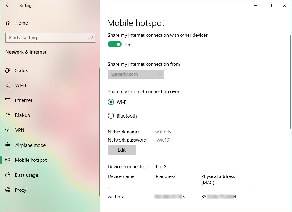 how to turn on hotspot