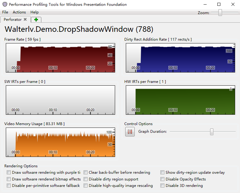 WPF 制作高性能的透明背景异形窗口（使用WindowChrome 而不要使用 